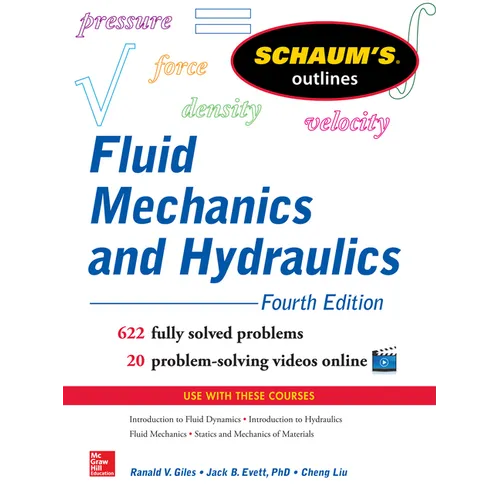 Schaum's Outline of Fluid Mechanics and Hydraulics, 4th Edition - Paperback