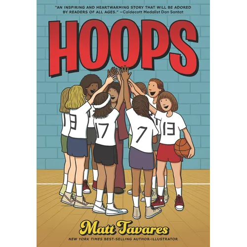 Hoops: A Graphic Novel: (A Middle Grade Novel about Perseverance, Gender Equality, and Teamwork for Kids Ages 8-12 in Grades 3-7) - Paperback