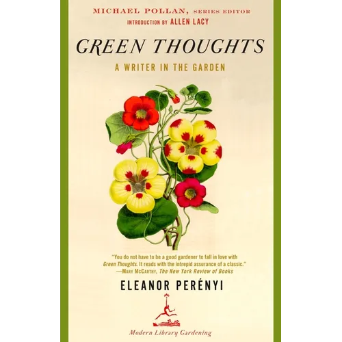 Green Thoughts: A Writer in the Garden - Paperback