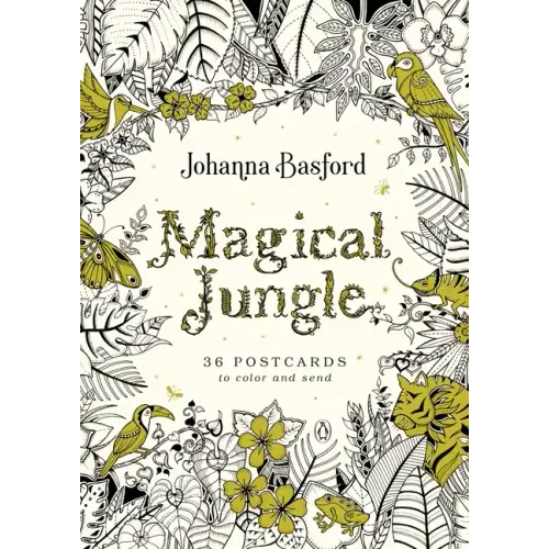 Magical Jungle: 36 Postcards to Color and Send - Novelty