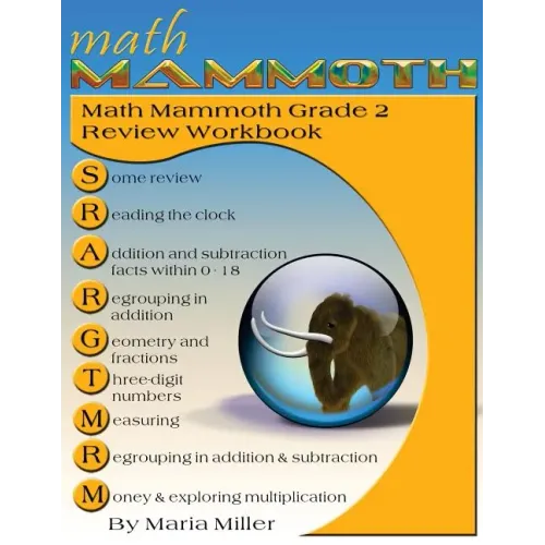 Math Mammoth Grade 2 Review Workbook - Paperback