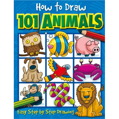 How to Draw 101 Animals - Paperback