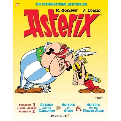 Asterix Omnibus Vol. 5: Collecting Asterix and the Cauldron, Asterix in Spain, and Asterix and the Roman Agent - Paperback