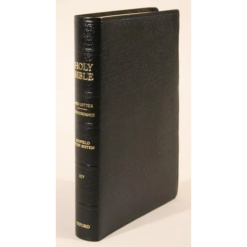 Old Scofield Study Bible-KJV-Classic: 1917 Notes - Leather