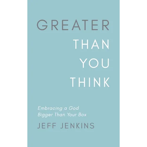 Greater Than You Think - Hardcover