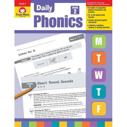 Daily Phonics, Grade 2 Teacher Edition - Paperback