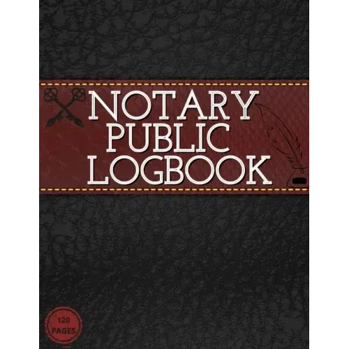 Notary Public Log Book: Notary Book To Log Notorial Record Acts By A Public Notary Vol-4 - Paperback