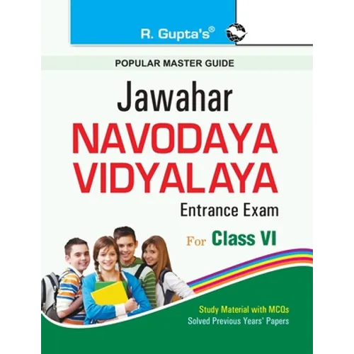 Jawahar Navodaya Vidyalaya Entrance Exam for (6th) Class VI - Paperback