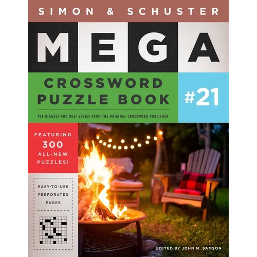 Simon & Schuster Mega Crossword Puzzle Book #21 - Paperback