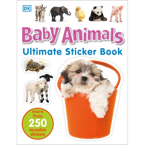 Baby Animals: More Than 250 Reusable Stickers - Paperback