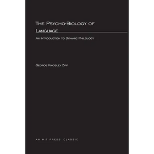 The Psycho-Biology of Language: An Introdution to Dynamic Philology - Paperback