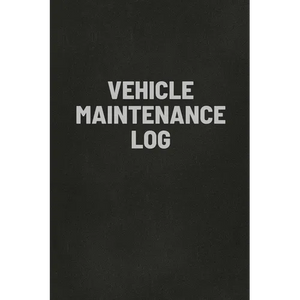 Vehicle Maintenance Log Book: Auto Repair Service Record Notebook, Track Auto Repairs, Mileage, Fuel, Road Trips, For Cars, Trucks, and Motorcycles - Paperback