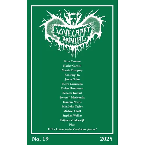 Lovecraft Annual No. 19 (2025) - Paperback