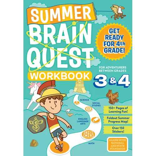 Summer Brain Quest: Between Grades 3 & 4 - Paperback