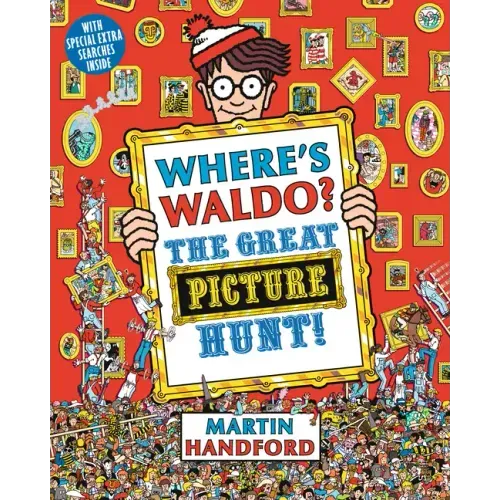 Where's Waldo? the Great Picture Hunt!: (A Hidden Object Activity Book Including Stickers, Spot-The-Difference Spreads, Search & Find Puzzles, & More - Paperback