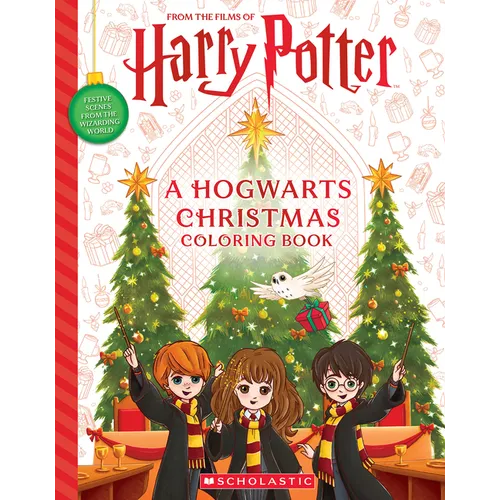 A Hogwarts Christmas: An Official Harry Potter Coloring Book - Paperback