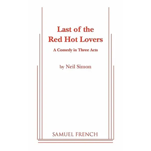 Last of the Red Hot Lovers - Paperback