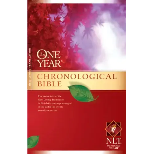 One Year Chronological Bible-NLT - Paperback