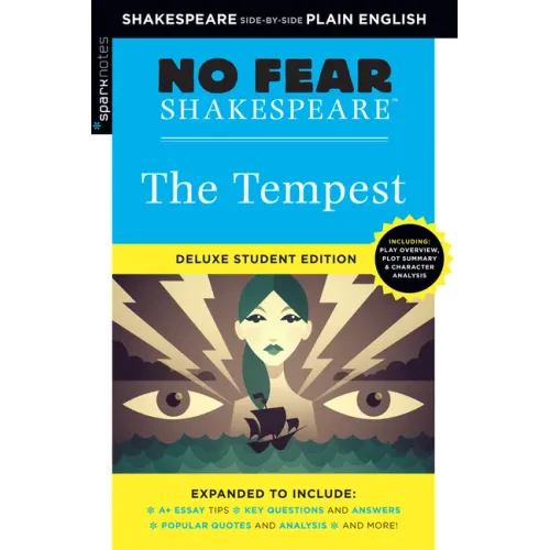 The Tempest: No Fear Shakespeare Deluxe Student Editions - Shakespeare Side-By-Side Plain English - Paperback