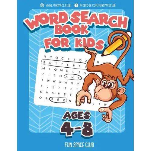 Word Search Books for Kids Ages 4-8: Word Search Puzzles for Kids Activities Workbooks 4 5 6 7 8 year olds - Paperback