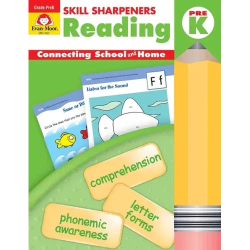 Skill Sharpeners: Reading, Grade Prek Workbook - Paperback