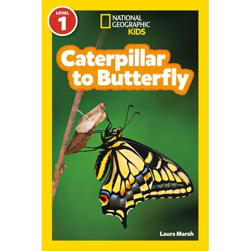Caterpillar to Butterfly (National Geographic Kids Readers, Level 1) - Paperback