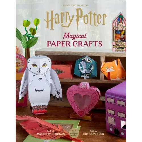 Harry Potter: Magical Paper Crafts: 24 Official Creations Inspired by the Wizarding World - Paperback