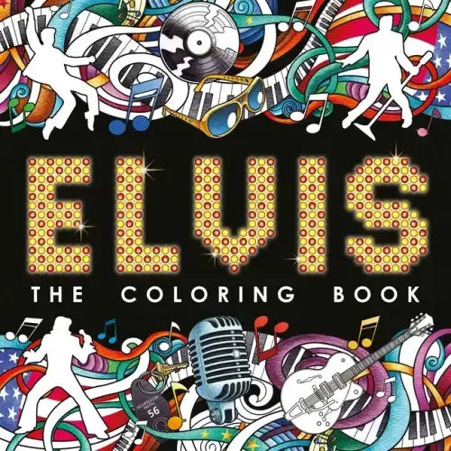 Elvis: The Coloring Book - Paperback