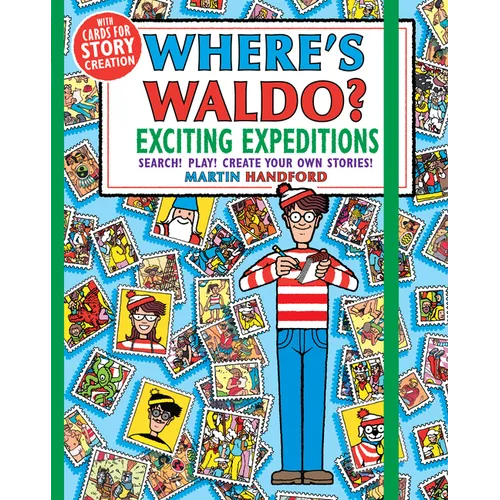 Where's Waldo? Exciting Expeditions: Play! Search! Create Your Own Stories! (a Compact, Travel-Size Hidden Object Activity Book with Puzzles and Promp - Paperback