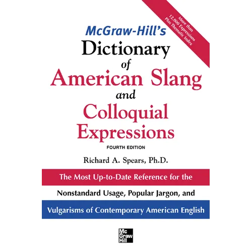 McGraw-Hill's Dictionary of American Slang 4e (Pb) - Paperback