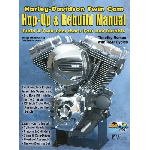 Harley-Davidson Twin Cam: Hop-Up & Rebuild Manual - Hardcover