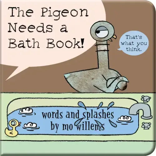 The Pigeon Needs a Bath Book! - Vinyl-bound