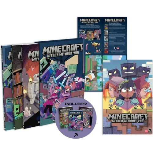 Minecraft: Wither Without You Boxed Set (Graphic Novels) - Paperback