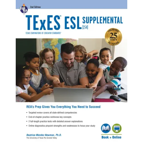 TExES ESL Supplemental (154) Study Guide 2025-2026 - Paperback