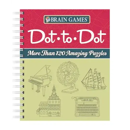 Brain Games - Dot-To-Dot: More Than 120 Amazing Puzzles - Spiral