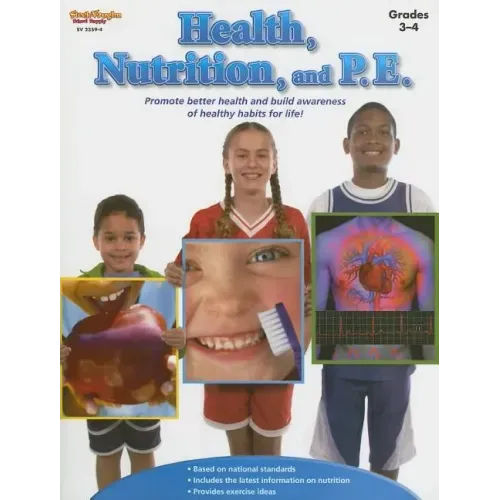 Health, Nutrition, and P.E. Reproducible Grades 3-4 - Paperback