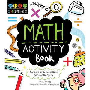 Stem Starters for Kids Math Activity Book: Packed with Activities and Math Facts - Paperback