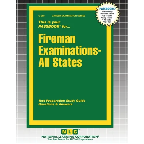 Fireman Examinations - All States - Paperback