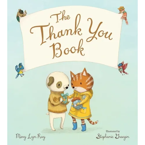 The Thank You Book Padded - Board Book