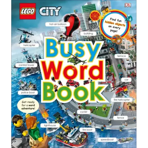 Lego City: Busy Word Book - Hardcover