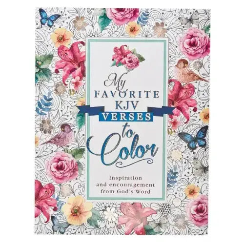 Coloring Book My Favorite KJV Verses - Paperback