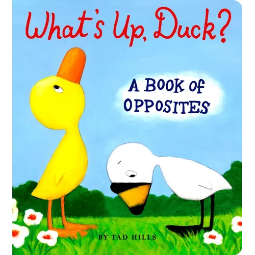 What's Up, Duck?: A Book of Opposites - Board Book