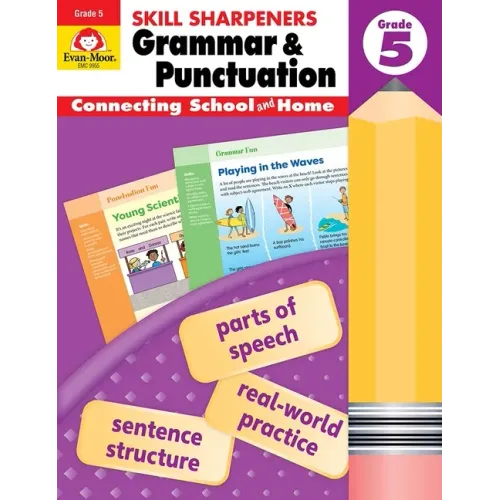 Skill Sharpeners: Grammar & Punctuation, Grade 5 Workbook - Paperback
