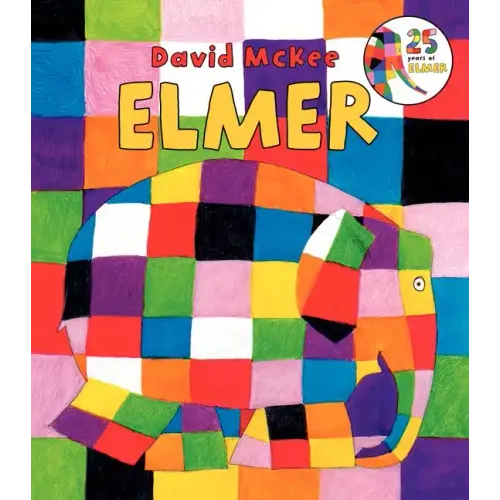 Elmer Board Book - Board Book