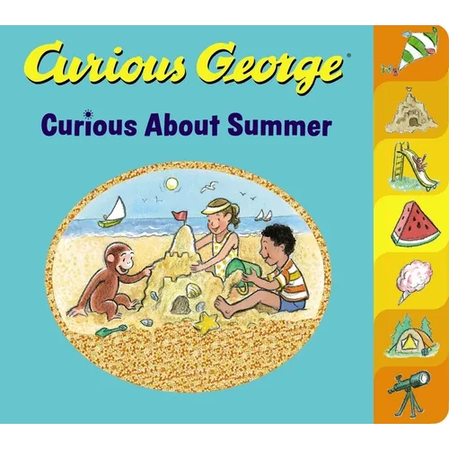 Curious George Curious about Summer Tabbed - Board Book