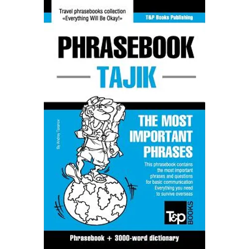 English-Tajik phrasebook and 3000-word topical vocabulary - Paperback