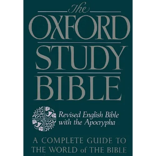 Oxford Study Bible-REB - Paperback