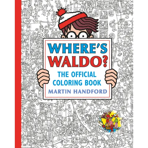 Where's Waldo? the Official Coloring Book - Paperback