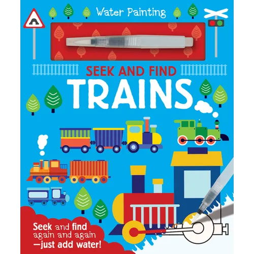 Seek and Find Trains - Hardcover