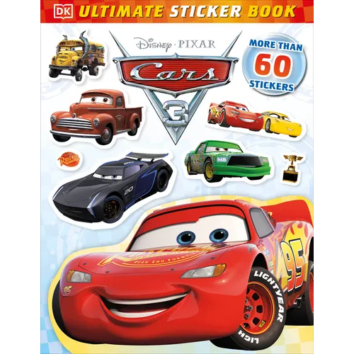 Ultimate Sticker Book: Disney Pixar Cars 3 - Paperback